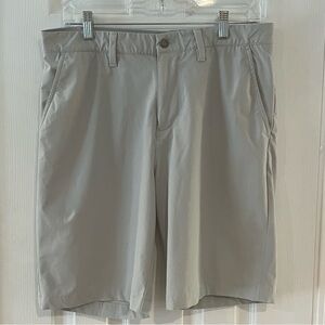Men's Adidas Golf Shorts Stretch Flat Front Gray Size 32